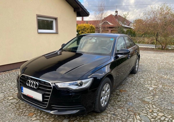 Audi A6 cena 61900 przebieg: 246000, rok produkcji 2014 z Wrocław małe 667